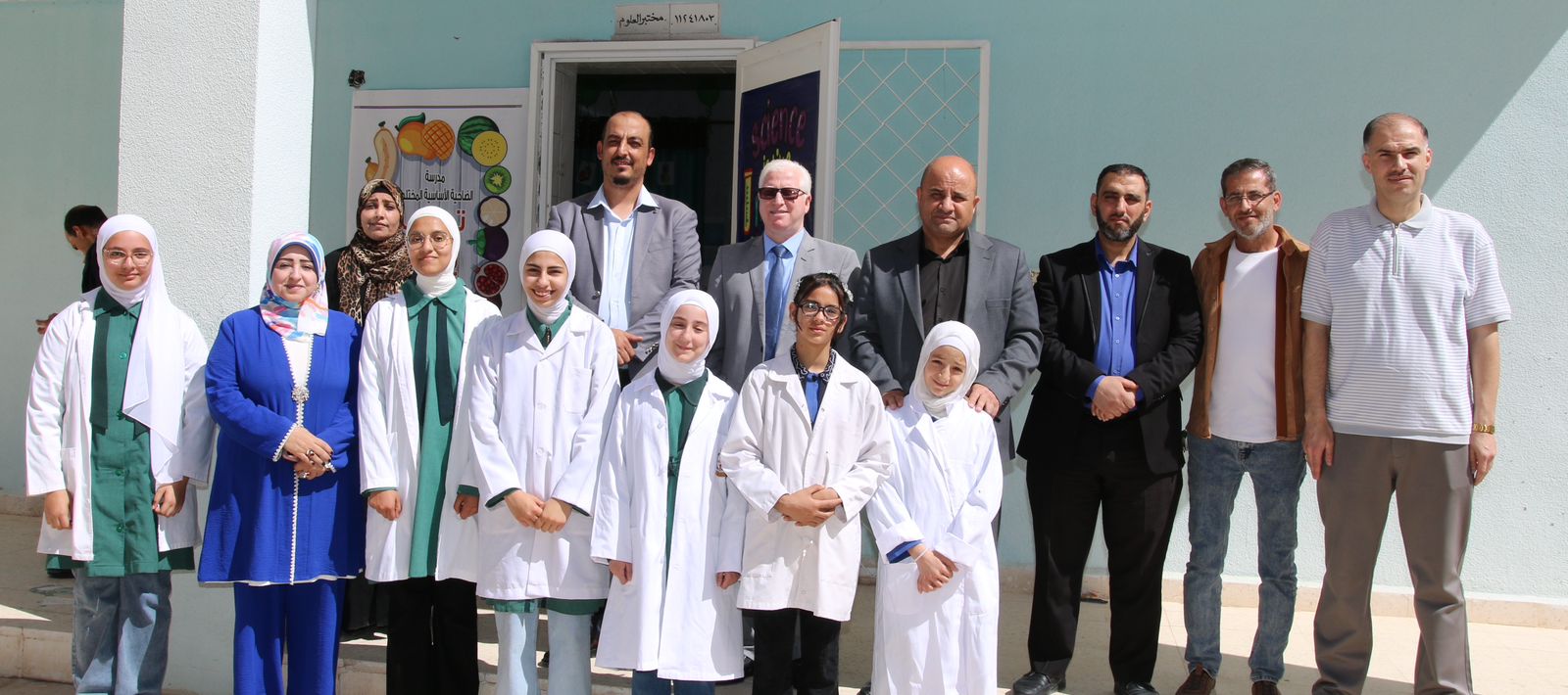 الحباشنة يفتتح معرض الغذاء الصحي لمدارس تربية معان