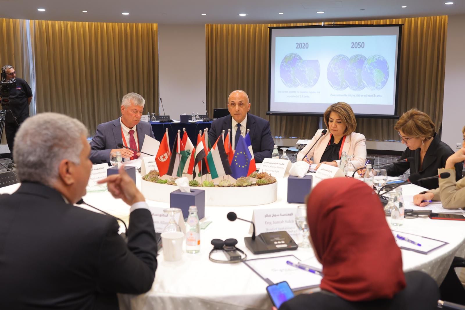 الأردن: د. التميمي تشارك في إطلاق مشروع  Green Forward  الإقليمي لتعزيز الاقتصاد الأخضر والدائري