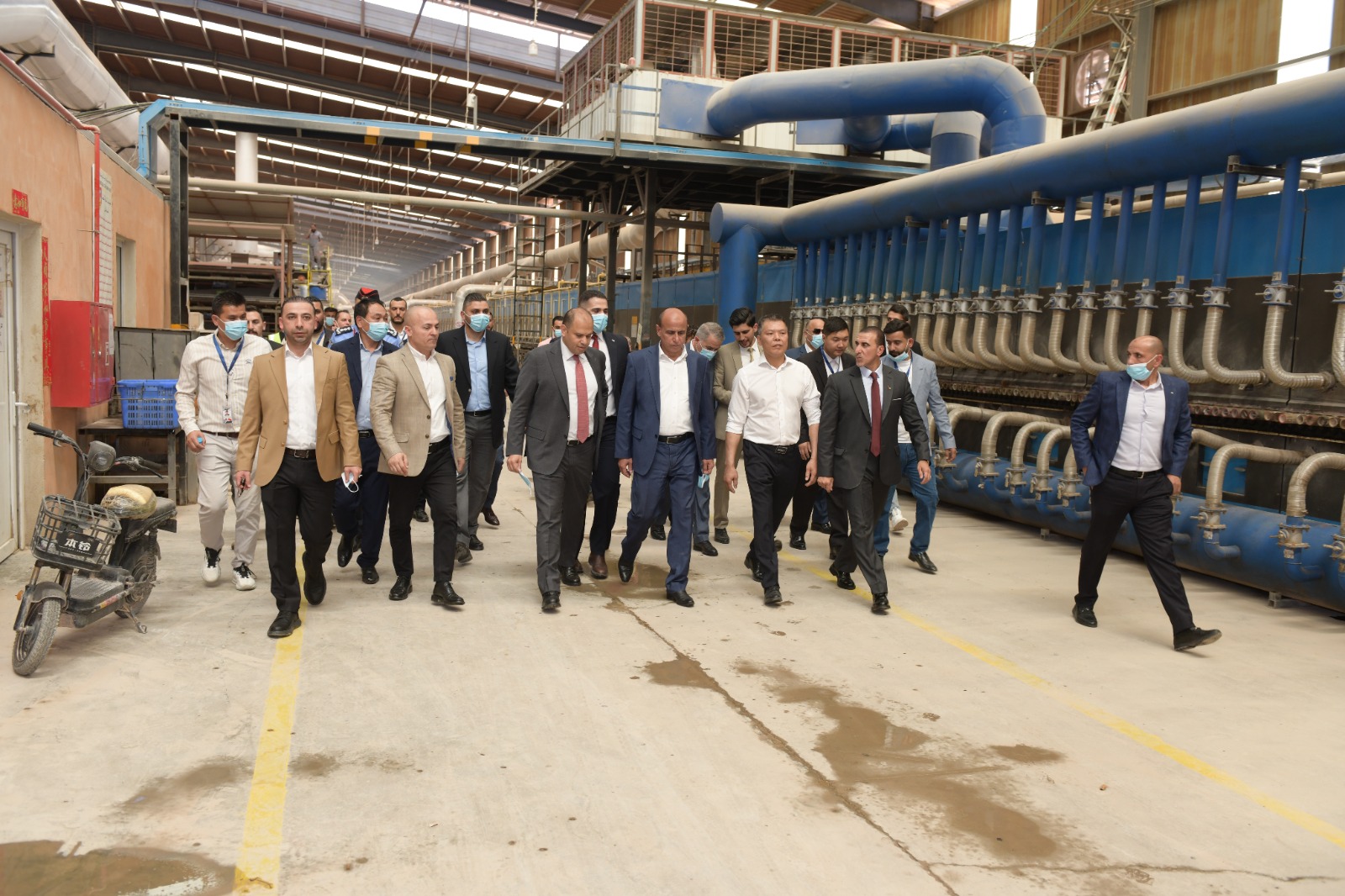 جنشينغ تثق في بيئة الاستثمار الأردنية وتطلق خطة توسعة بـ100 مليون دولار مندوبا عن وزير الاستثمار، القطارنة يفتتح معرض جنشينغ ويؤكد دعم الحكومة للاستثمار الصناعي في المملكة