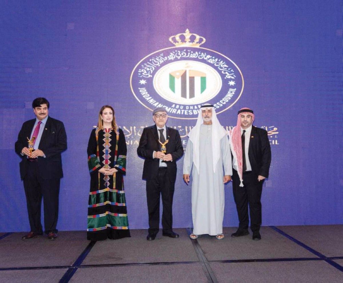 نهيان بن مبارك يحضر احتفال مجلس رجال الأعمال الأردني الإماراتي بعيد الاستقلال الأردني