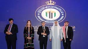نهيان بن مبارك يحضر احتفال مجلس رجال الأعمال الأردني الإماراتي بعيد الاستقلال الأردني