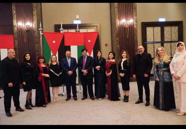 نهيان بن مبارك يحضر احتفال مجلس رجال الأعمال الأردني الإماراتي بعيد الاستقلال الأردني