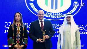 نهيان بن مبارك يحضر احتفال مجلس رجال الأعمال الأردني الإماراتي بعيد الاستقلال الأردني