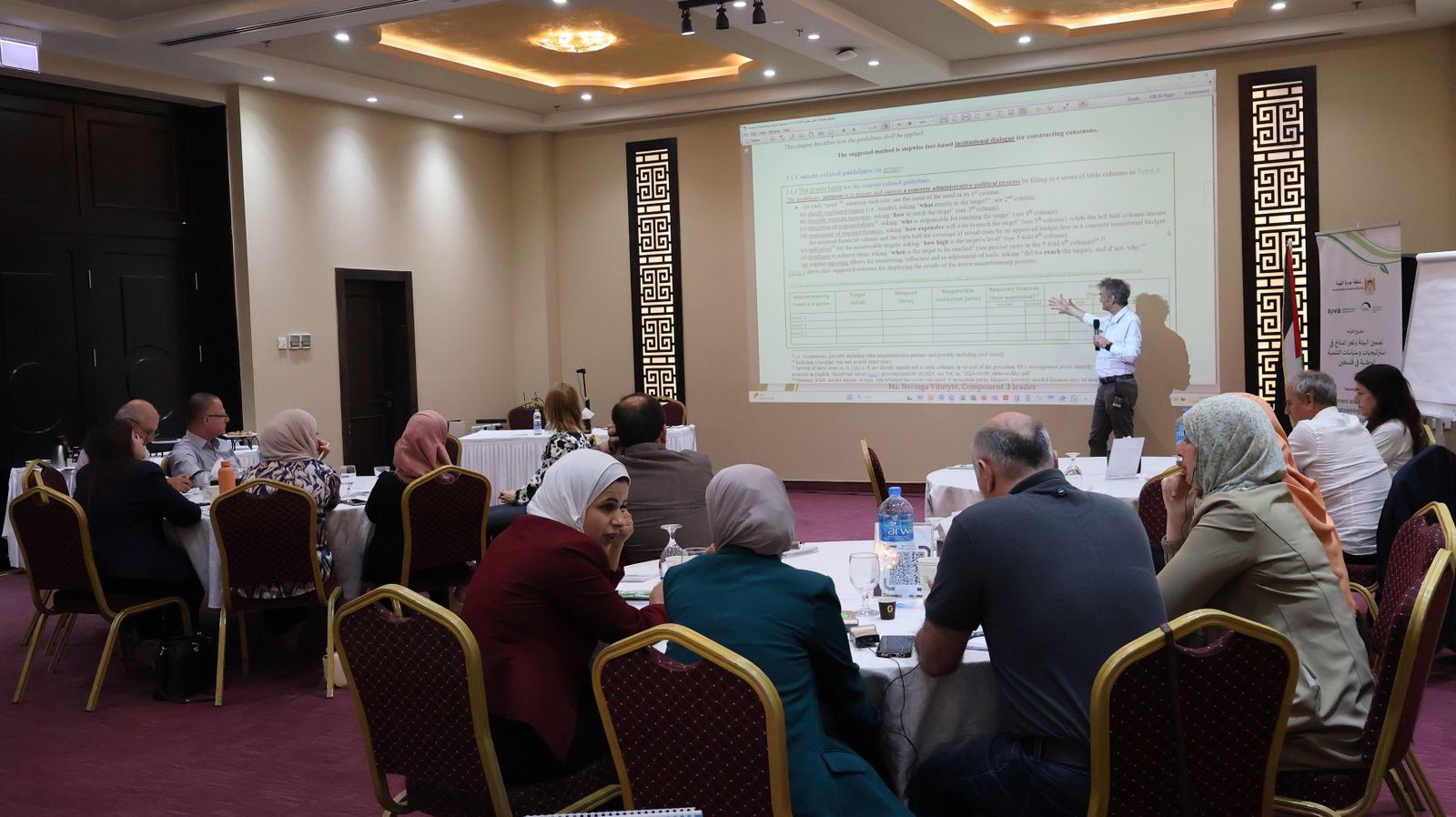 رام الله: سلطة جودة البيئة تختتم برنامج تدريبي تشاركي حول دمج البيئة وتغير المناخ في السياسات الوطنية