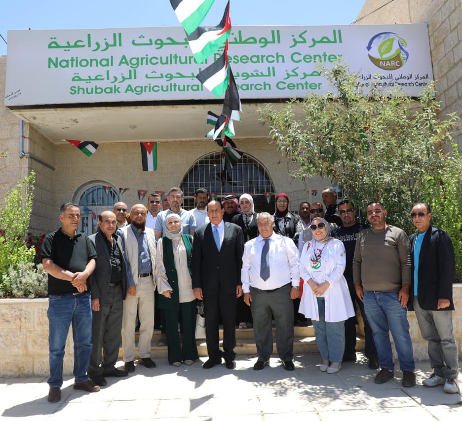 مدير عام البحوث الزراعية الرواشدة: دراسة جادة لإنشاء مركز بحثي لدراسة التحديات المناخية في محافظة معان مطلع عام 2026