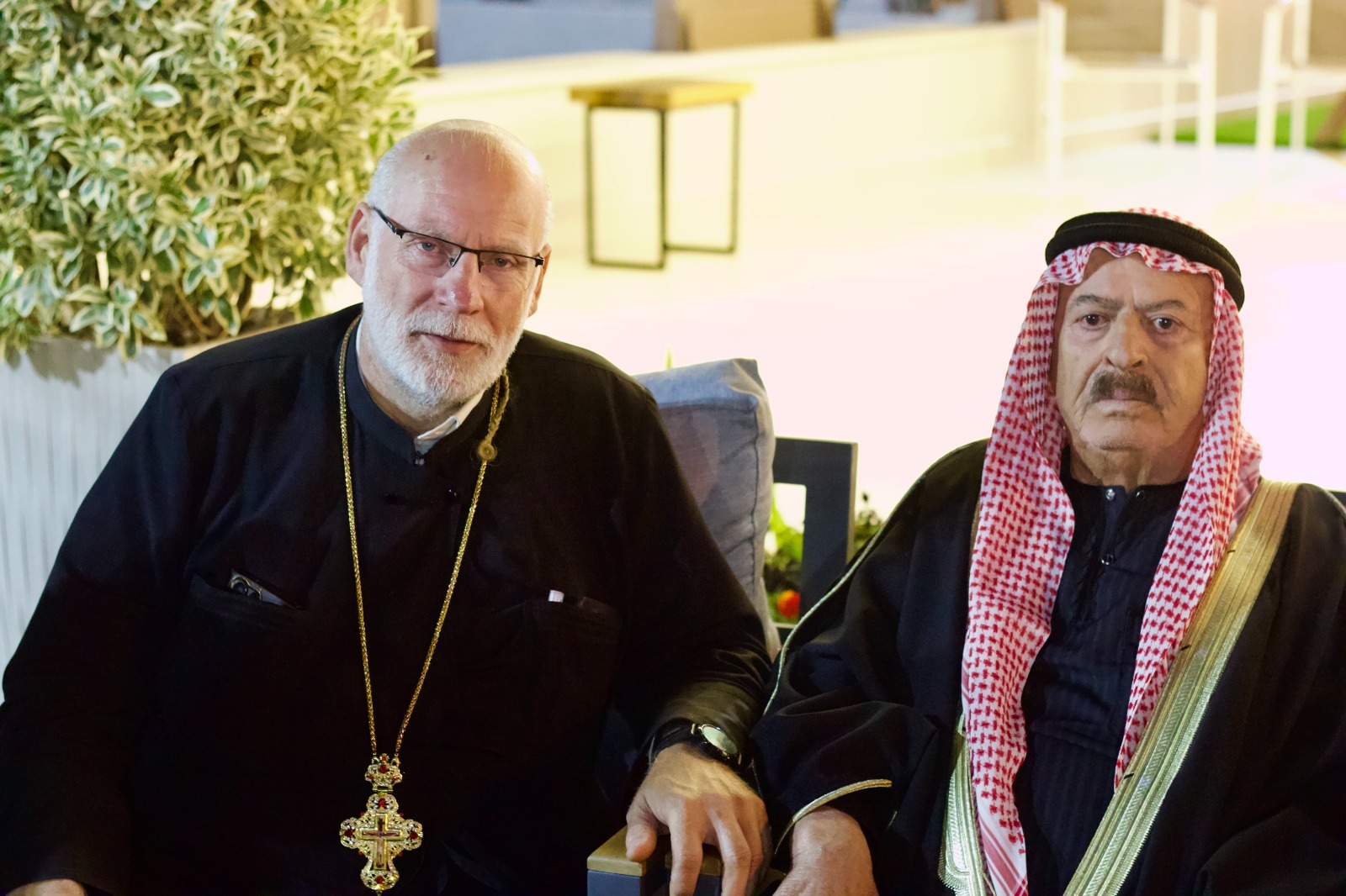 سفير دولة الفاتيكان في الأردن بضافية سنديانة الفحيص نعيم الزيادات