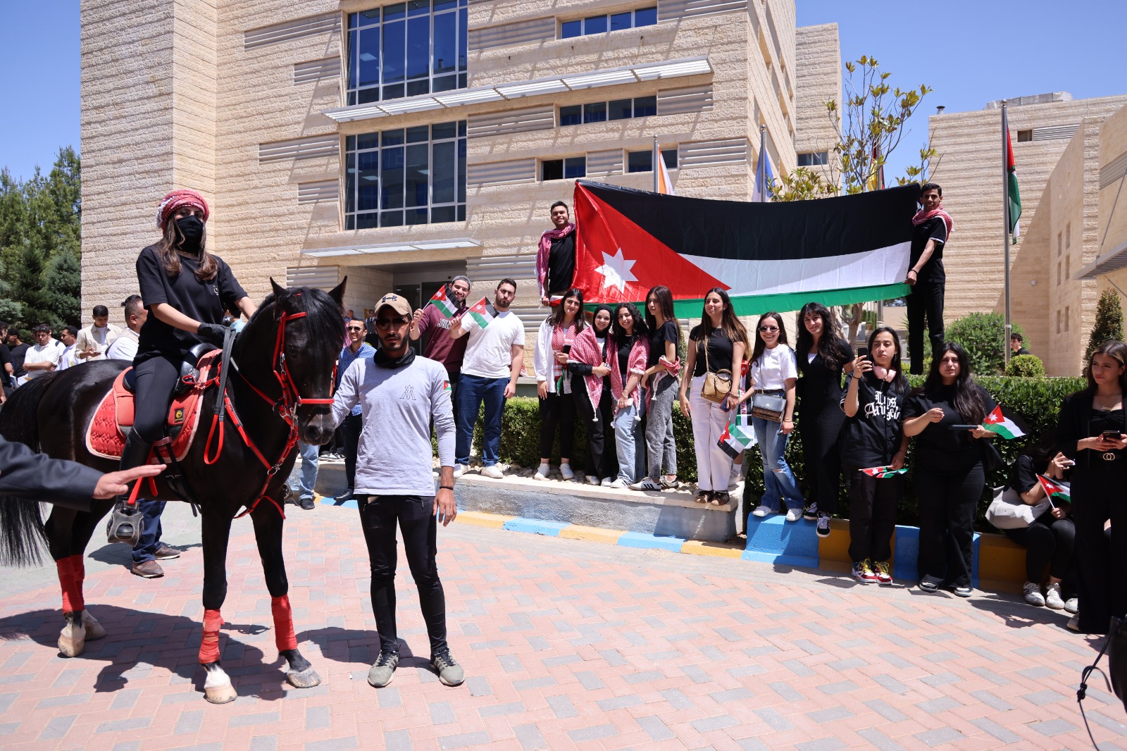 الجامعة الألمانية الأردنية تحتفل بعيد الاستقلال التاسع والسبعين