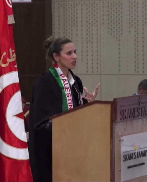 محامية فلسطينية تفوز بالمركز الثالث في مسابقة المدعين القانونيين في تونس