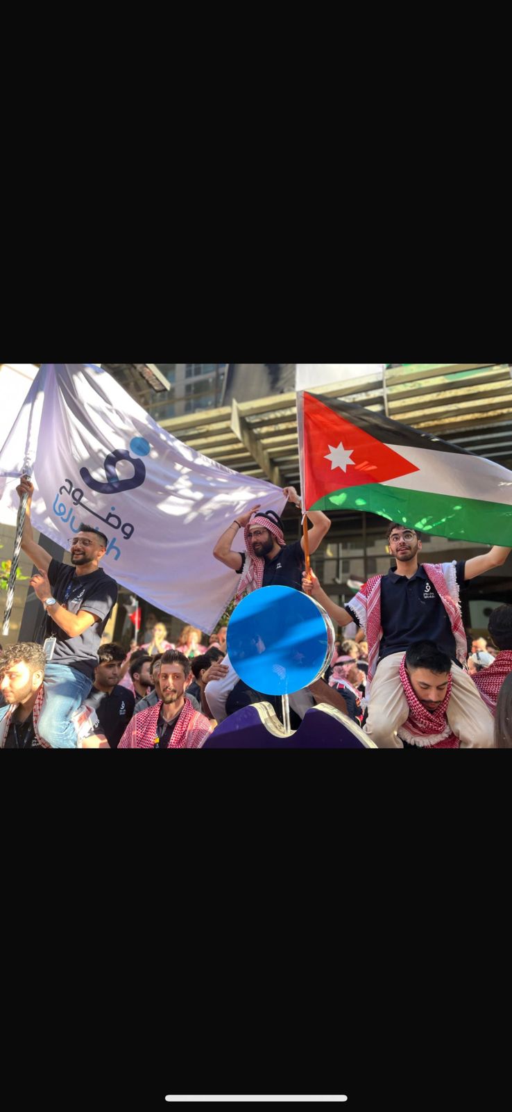 وضوح الأردن تحتفل بعيد الاستقلال ال79 في البوليفارد