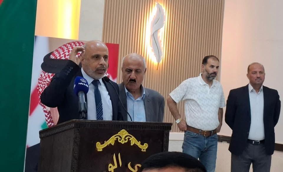 النائب خميس عطية يرعى إحتفال نادي الوحدة وأئتلاف مادبا بذكرى عيد الإستقلال ال 79..