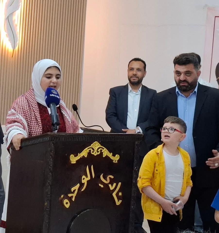 النائب خميس عطية يرعى إحتفال نادي الوحدة وأئتلاف مادبا بذكرى عيد الإستقلال ال 79..