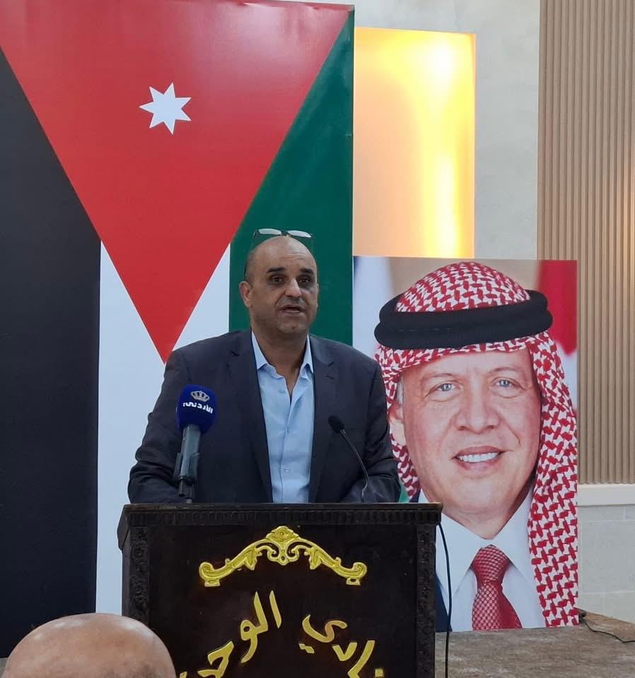 النائب خميس عطية يرعى إحتفال نادي الوحدة وأئتلاف مادبا بذكرى عيد الإستقلال ال 79..