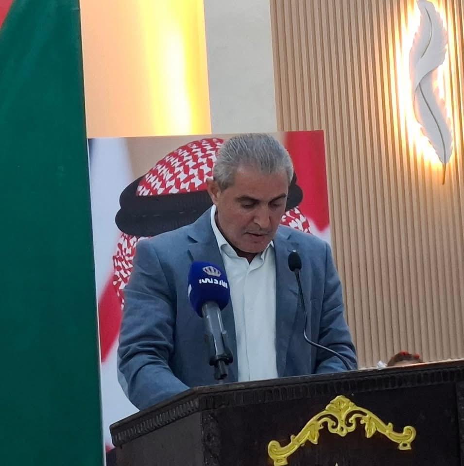 النائب خميس عطية يرعى إحتفال نادي الوحدة وأئتلاف مادبا بذكرى عيد الإستقلال ال 79..