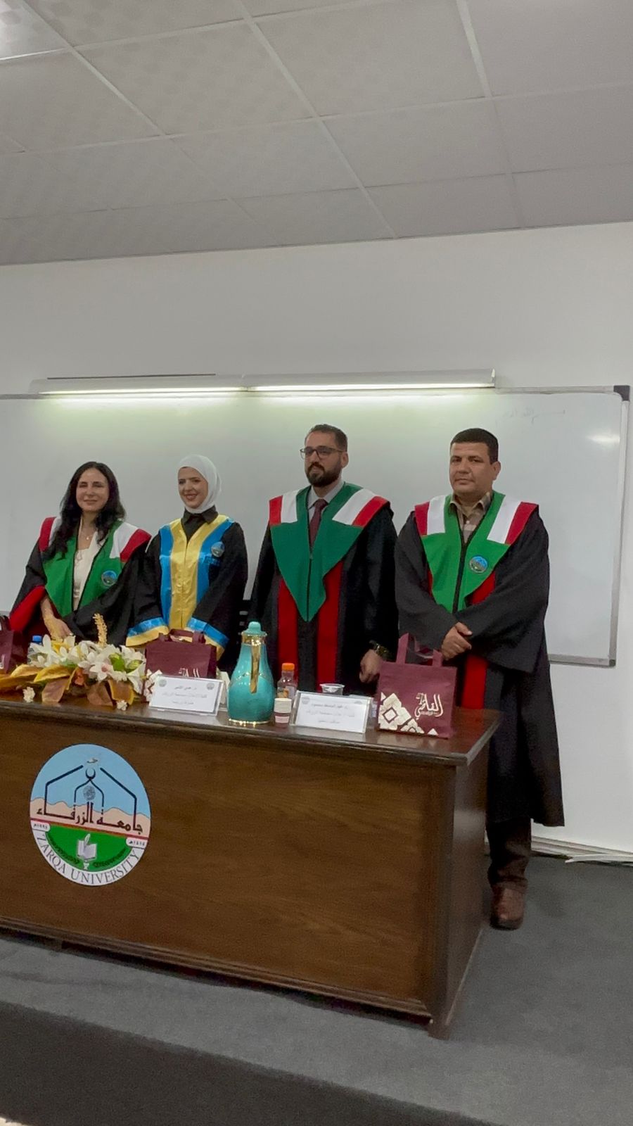 رؤى الخوالدة تحصل على درجة الماجستير في الإعلام الرقمي من جامعة الزرقاء