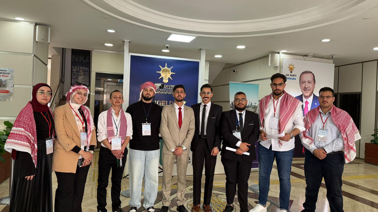 احتفال بهيج بالذكرى السنوية لاستقلال المملكة الأردنية الهاشمية في العاصمة التركية  أنقرة