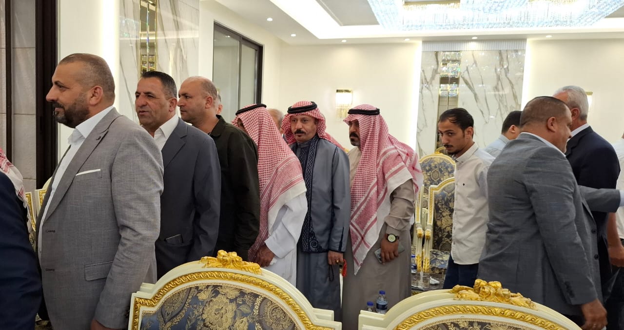 رجل الأعمال مروان سعيد الركيبات يُقيم مأدبة عشاء احتفالًا بقدوم حفيده “شهم” في دابوق