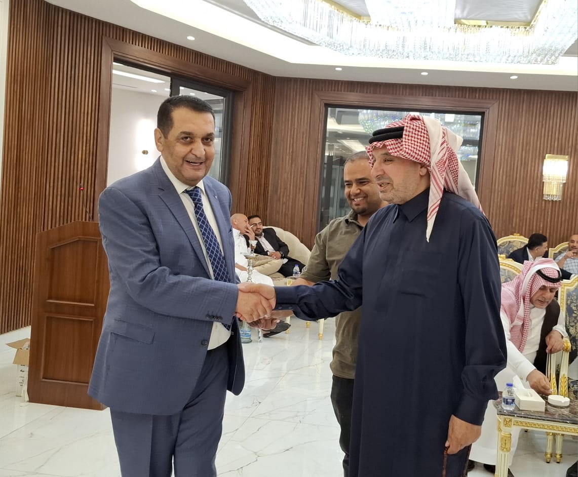 رجل الأعمال مروان سعيد الركيبات يُقيم مأدبة عشاء احتفالًا بقدوم حفيده “شهم” في دابوق
