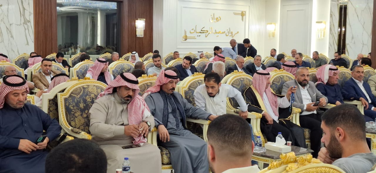 رجل الأعمال مروان سعيد الركيبات يُقيم مأدبة عشاء احتفالًا بقدوم حفيده “شهم” في دابوق