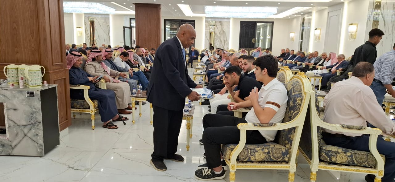 رجل الأعمال مروان سعيد الركيبات يُقيم مأدبة عشاء احتفالًا بقدوم حفيده “شهم” في دابوق