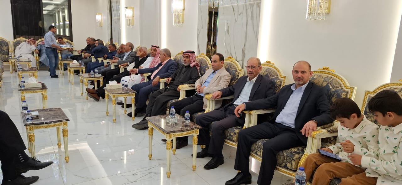 رجل الأعمال مروان سعيد الركيبات يُقيم مأدبة عشاء احتفالًا بقدوم حفيده “شهم” في دابوق