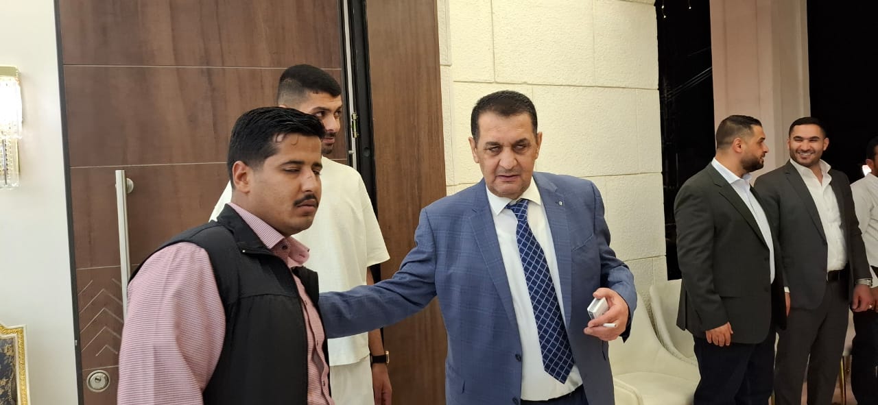 رجل الأعمال مروان سعيد الركيبات يُقيم مأدبة عشاء احتفالًا بقدوم حفيده “شهم” في دابوق
