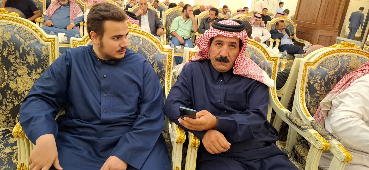 رجل الأعمال مروان سعيد الركيبات يُقيم مأدبة عشاء احتفالًا بقدوم حفيده “شهم” في دابوق
