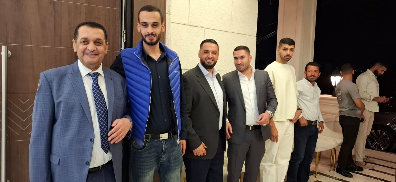 رجل الأعمال مروان سعيد الركيبات يُقيم مأدبة عشاء احتفالًا بقدوم حفيده “شهم” في دابوق