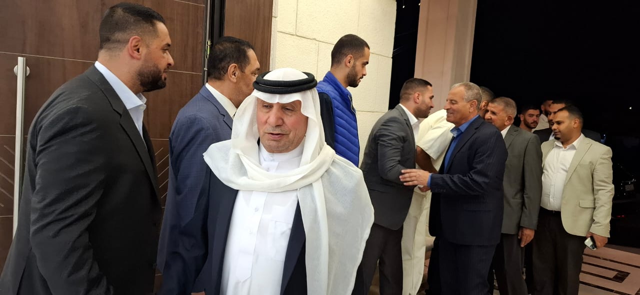 رجل الأعمال مروان سعيد الركيبات يُقيم مأدبة عشاء احتفالًا بقدوم حفيده “شهم” في دابوق