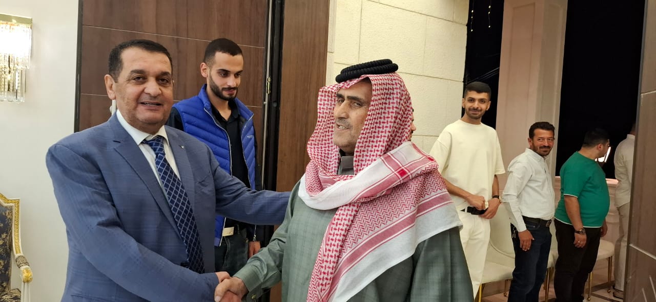 رجل الأعمال مروان سعيد الركيبات يُقيم مأدبة عشاء احتفالًا بقدوم حفيده “شهم” في دابوق