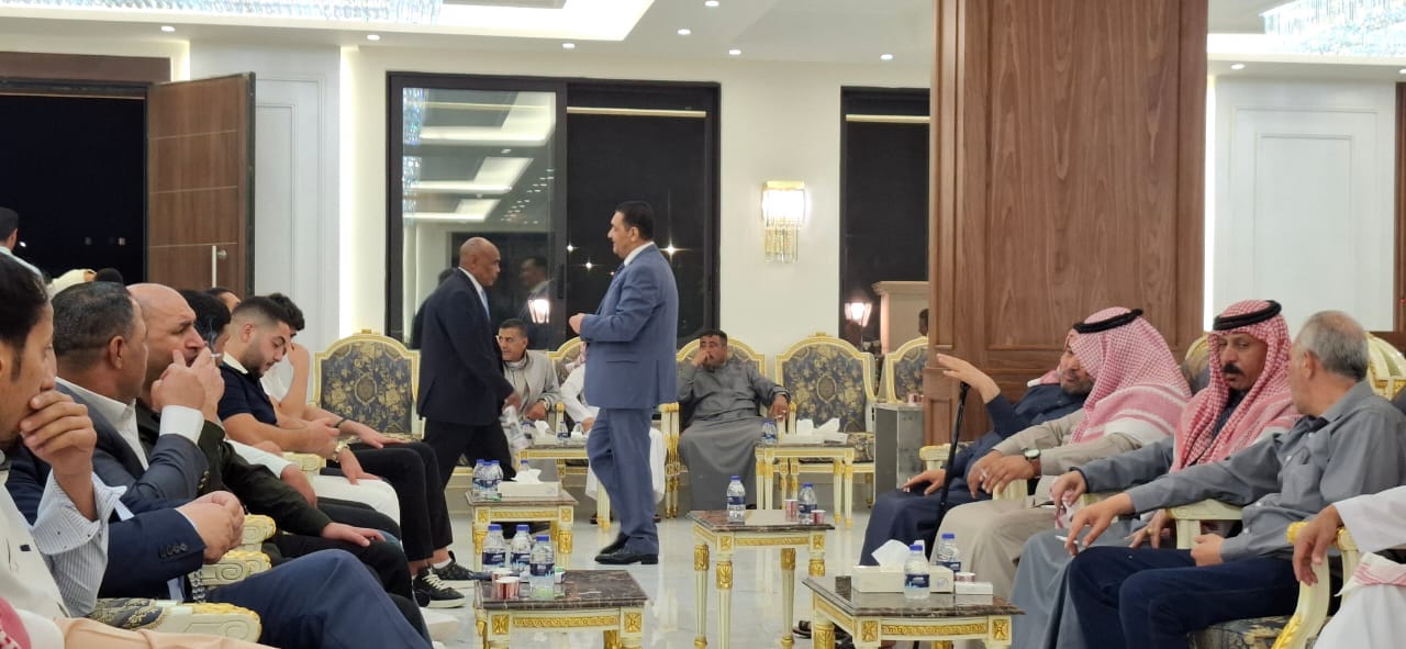 رجل الأعمال مروان سعيد الركيبات يُقيم مأدبة عشاء احتفالًا بقدوم حفيده “شهم” في دابوق