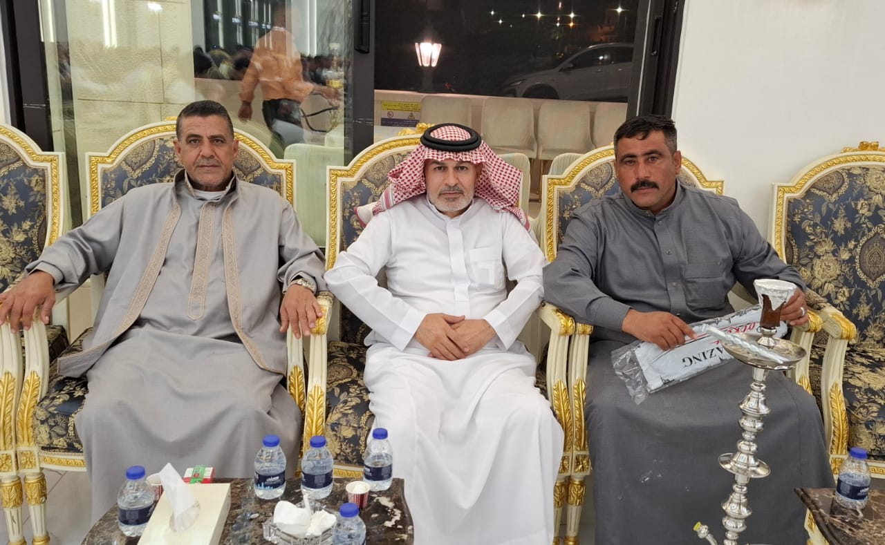 رجل الأعمال مروان سعيد الركيبات يُقيم مأدبة عشاء احتفالًا بقدوم حفيده “شهم” في دابوق