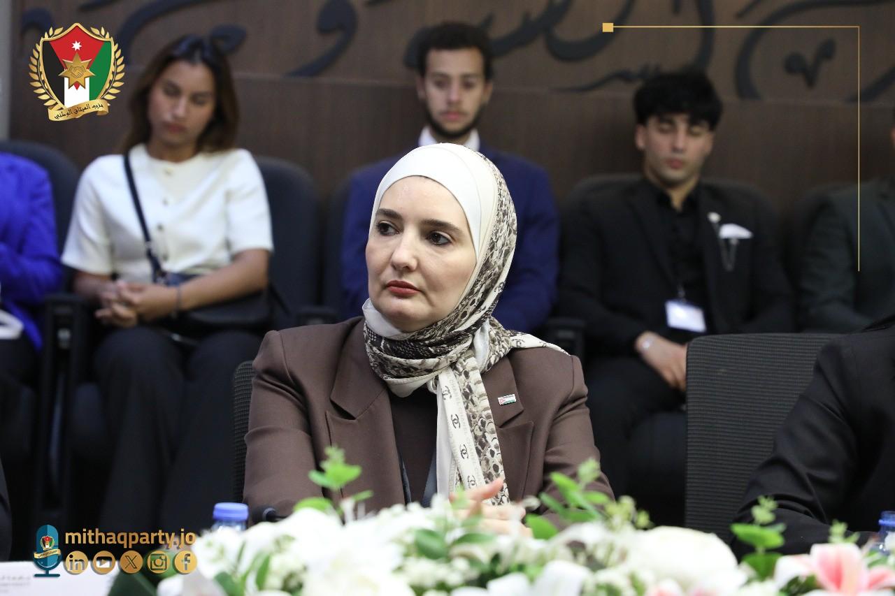 حزب الميثاق الوطني يشارك في تنظيم ملتقى البرلمانات والاتحادات الطلابية في جامعة الشرق الأوسط لتعزيز مشاركة الشباب بالحياة السياسية