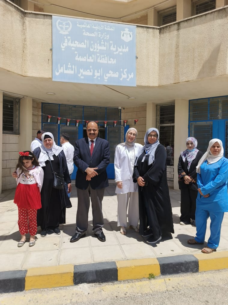 التميمي يقوم بجولة تفقدية للمراكز الصحية خلال عطلة عيد الأضحى .