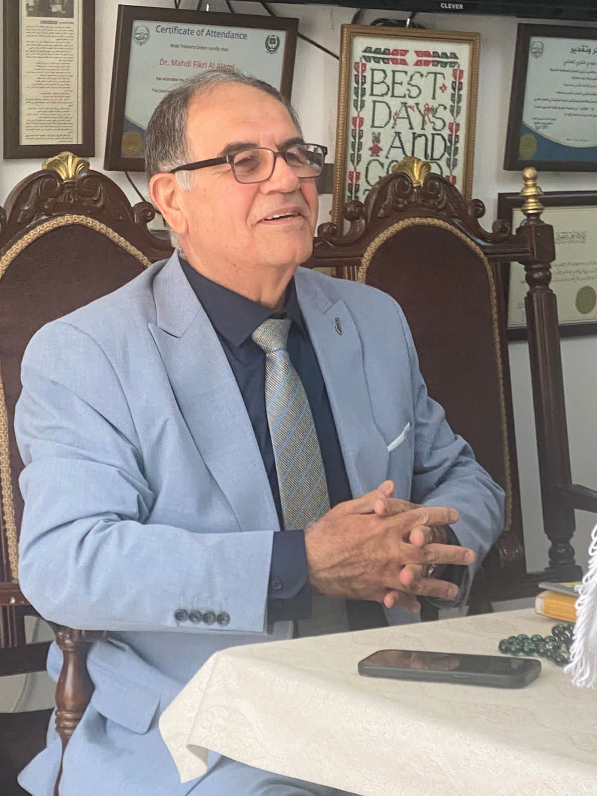 الهيئة الأردنية للفنون الشعبية تحتفل بالأعياد الوطنية وعيد الأضحى في صالون د. مهدي العلمي 