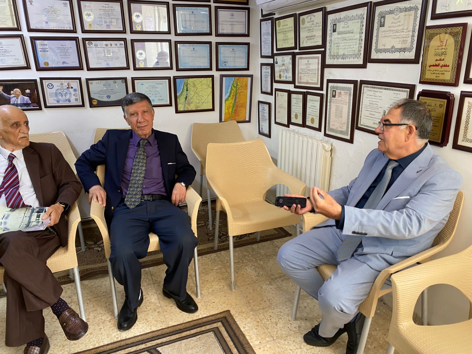 الهيئة الأردنية للفنون الشعبية تحتفل بالأعياد الوطنية وعيد الأضحى في صالون د. مهدي العلمي 