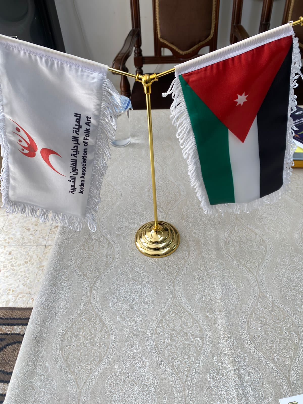 الهيئة الأردنية للفنون الشعبية تحتفل بالأعياد الوطنية وعيد الأضحى في صالون د. مهدي العلمي 