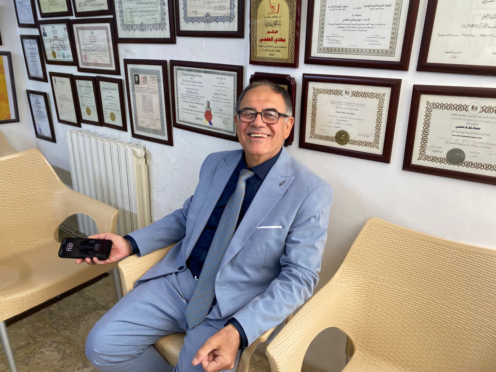 الهيئة الأردنية للفنون الشعبية تحتفل بالأعياد الوطنية وعيد الأضحى في صالون د. مهدي العلمي 