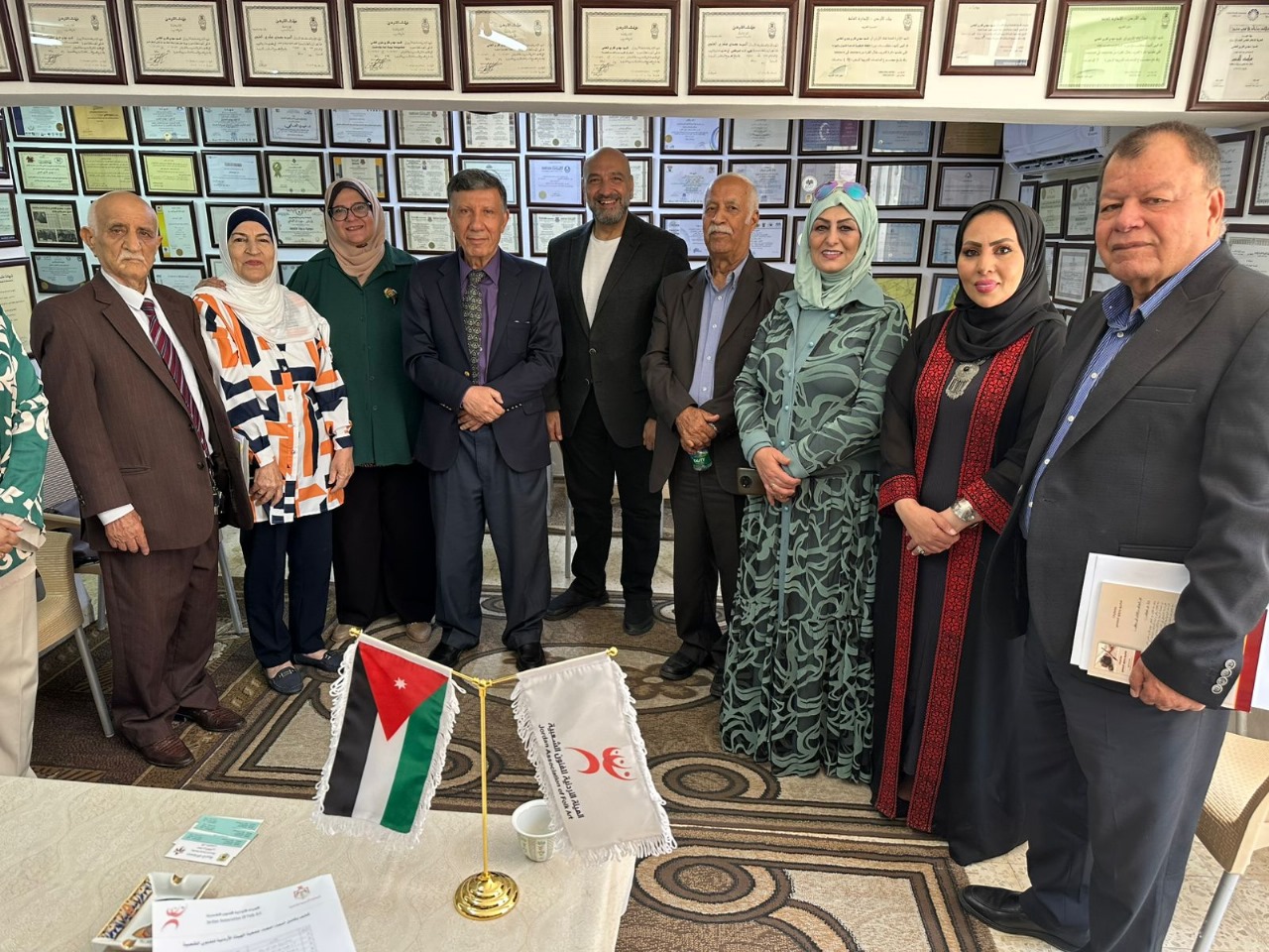 الهيئة الأردنية للفنون الشعبية تحتفل بالأعياد الوطنية وعيد الأضحى في صالون د. مهدي العلمي 