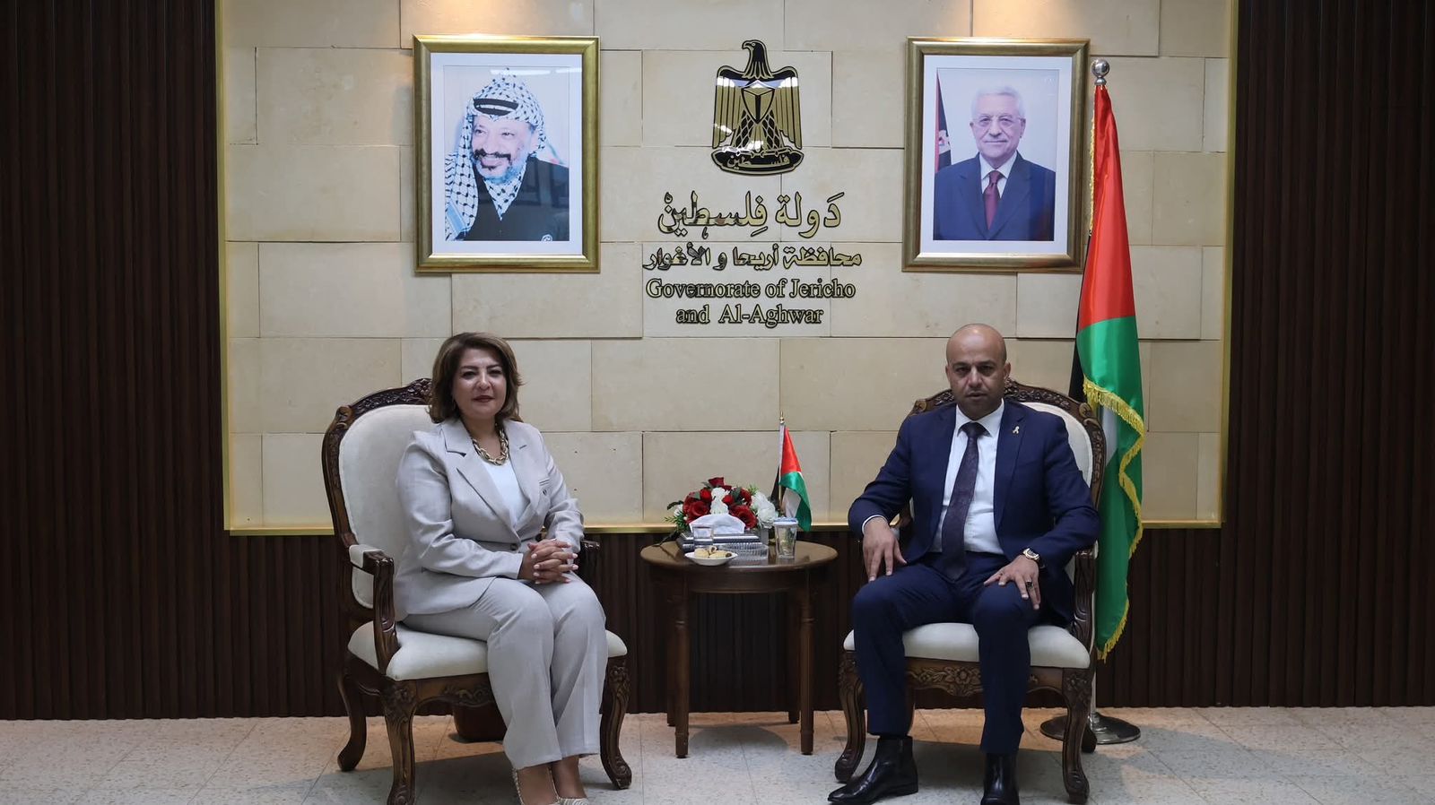 د. التميمي تطّلع على الوضع البيئي في أريحا والأغوار وتبحث سبل التعاون المشترك