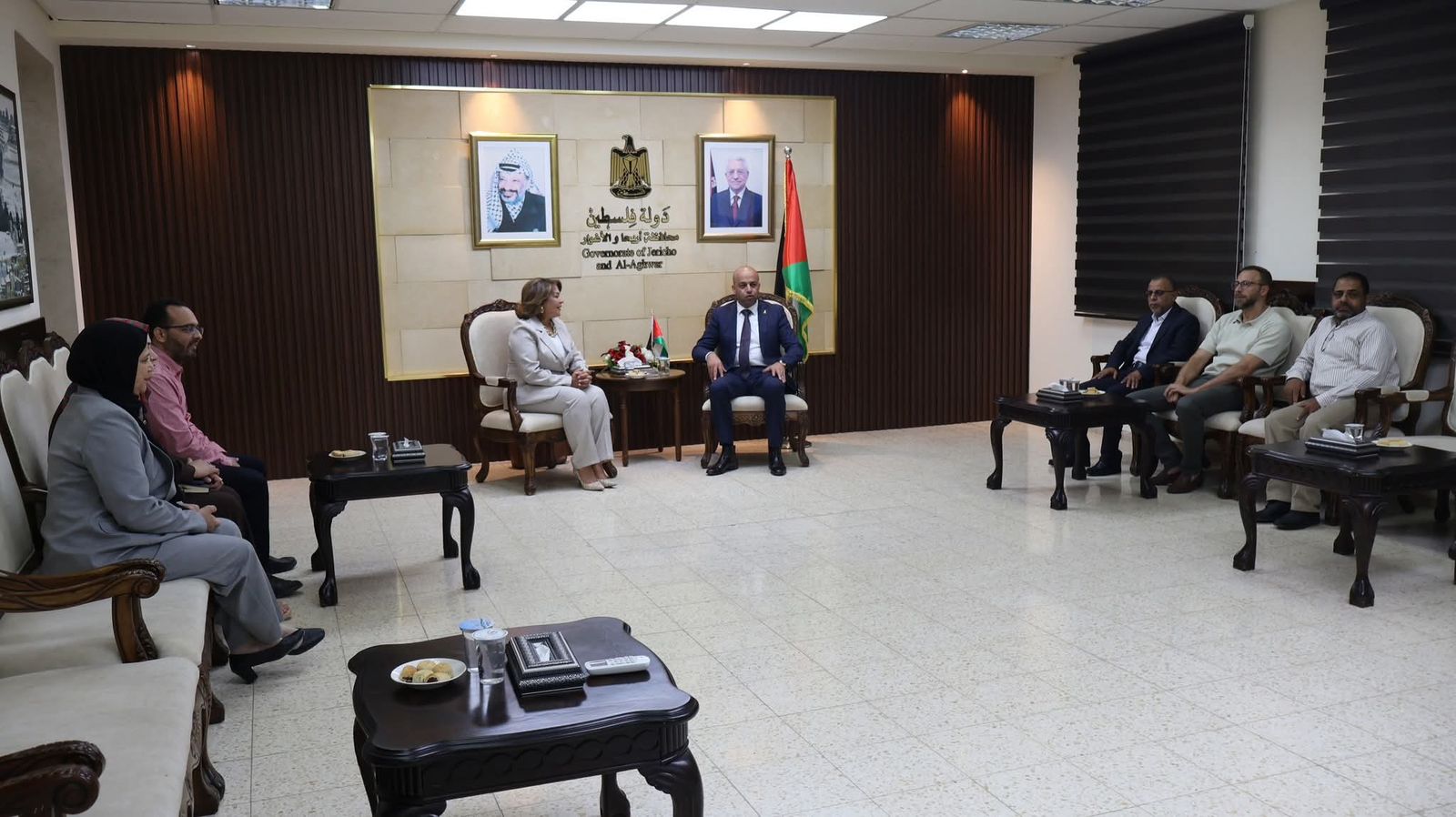 د. التميمي تطّلع على الوضع البيئي في أريحا والأغوار وتبحث سبل التعاون المشترك