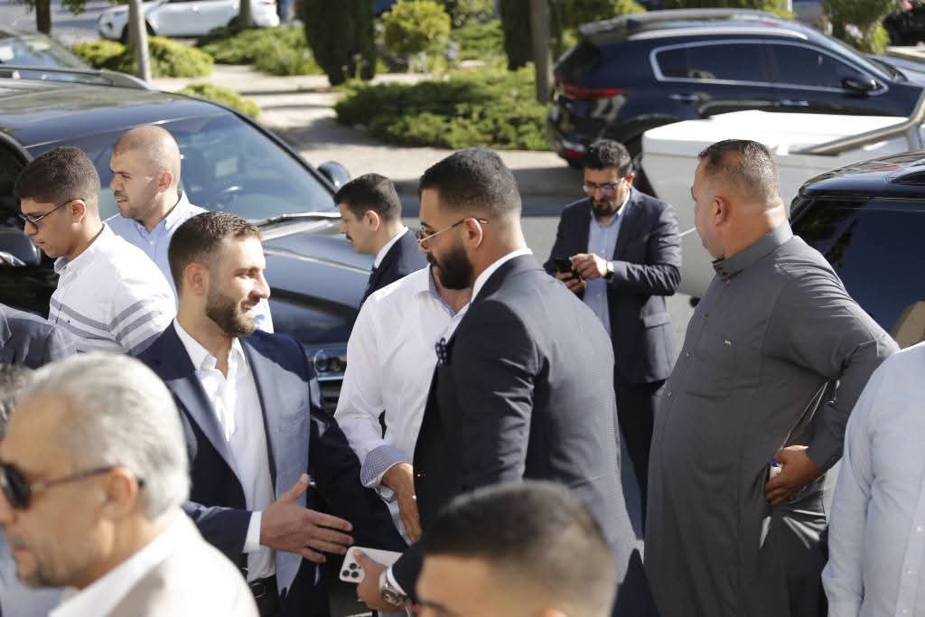 آل الركيبات وأبو شريحة نسـايب   معالي جمال الصرايرة طلب يد العروس والدكتـــــــور مهــــدي العلمــــــي أعطى..