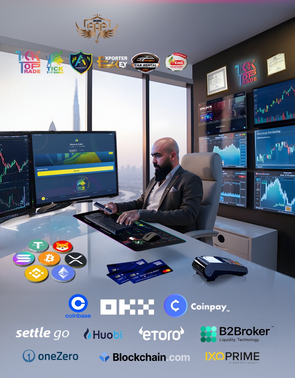 انطلاق شركة الوساطة المالية TICKTOP TRADE رسميا بعد انتهاء مرحلة التشغيل التجريبي