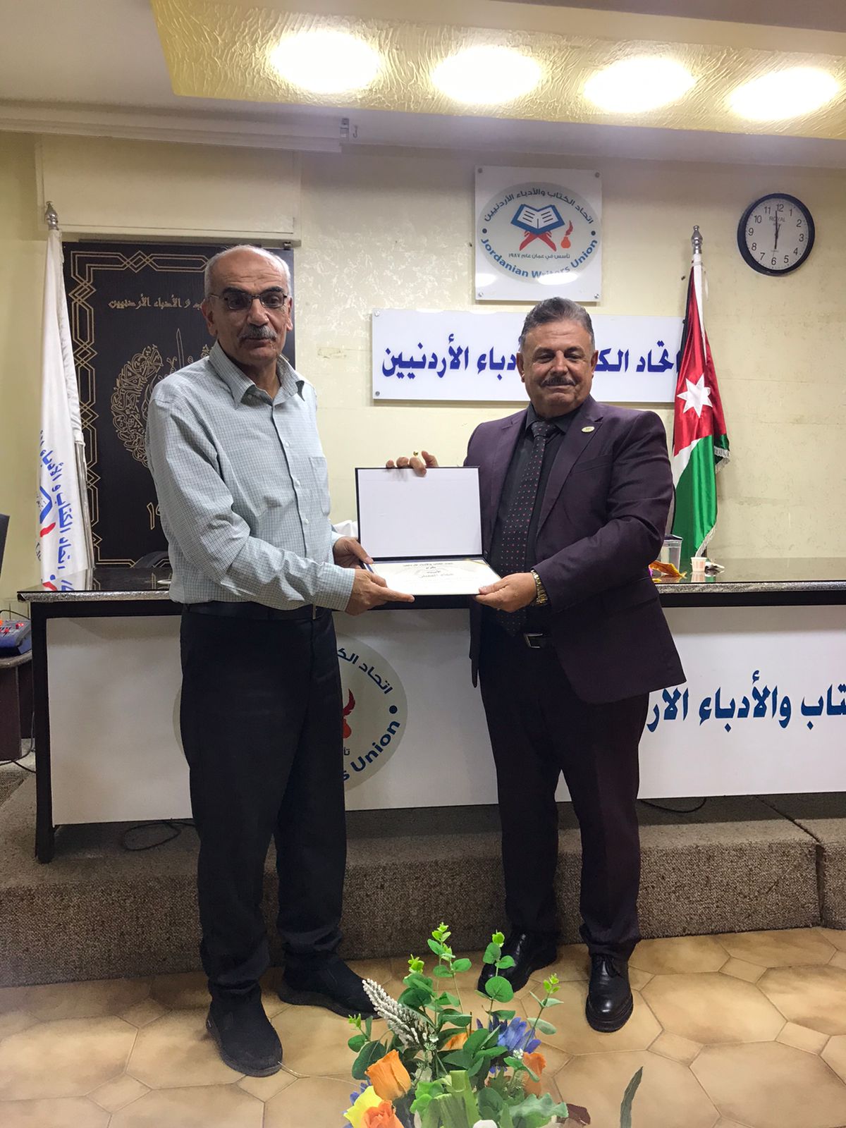 العقيلي يحاضر عن علم الأنساب في اتحاد الكتّاب
