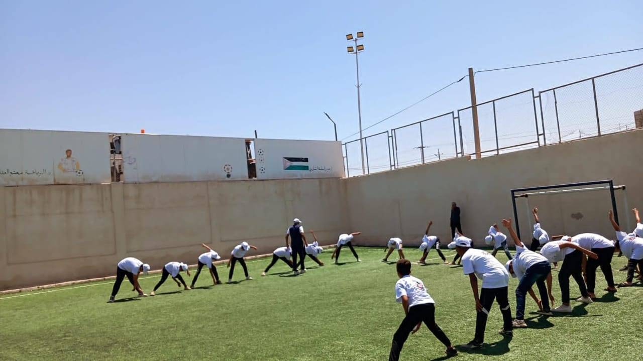 انطلاق معسكر النشاط الرياضي والبدني في مركز شباب وشابات الظليل