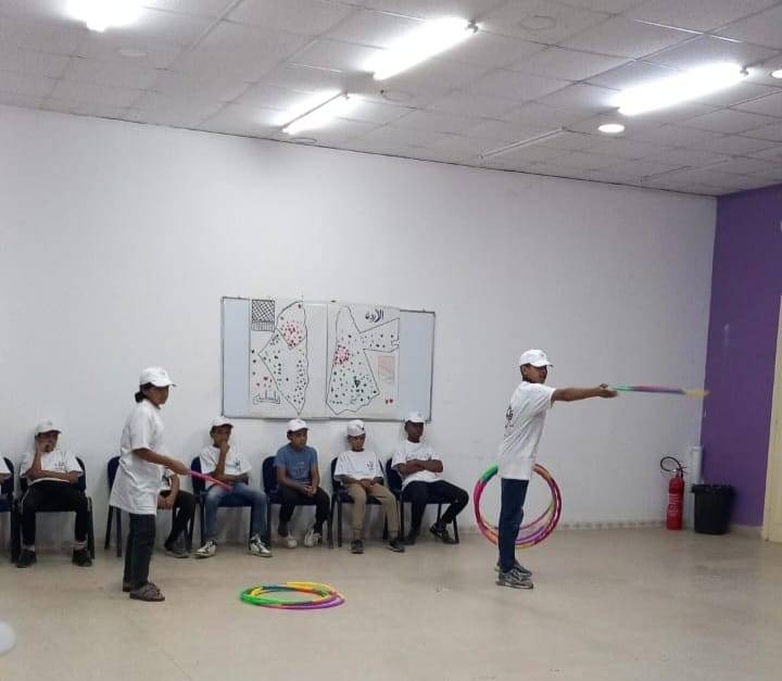 انطلاق معسكر النشاط الرياضي والبدني في مركز شباب وشابات الظليل