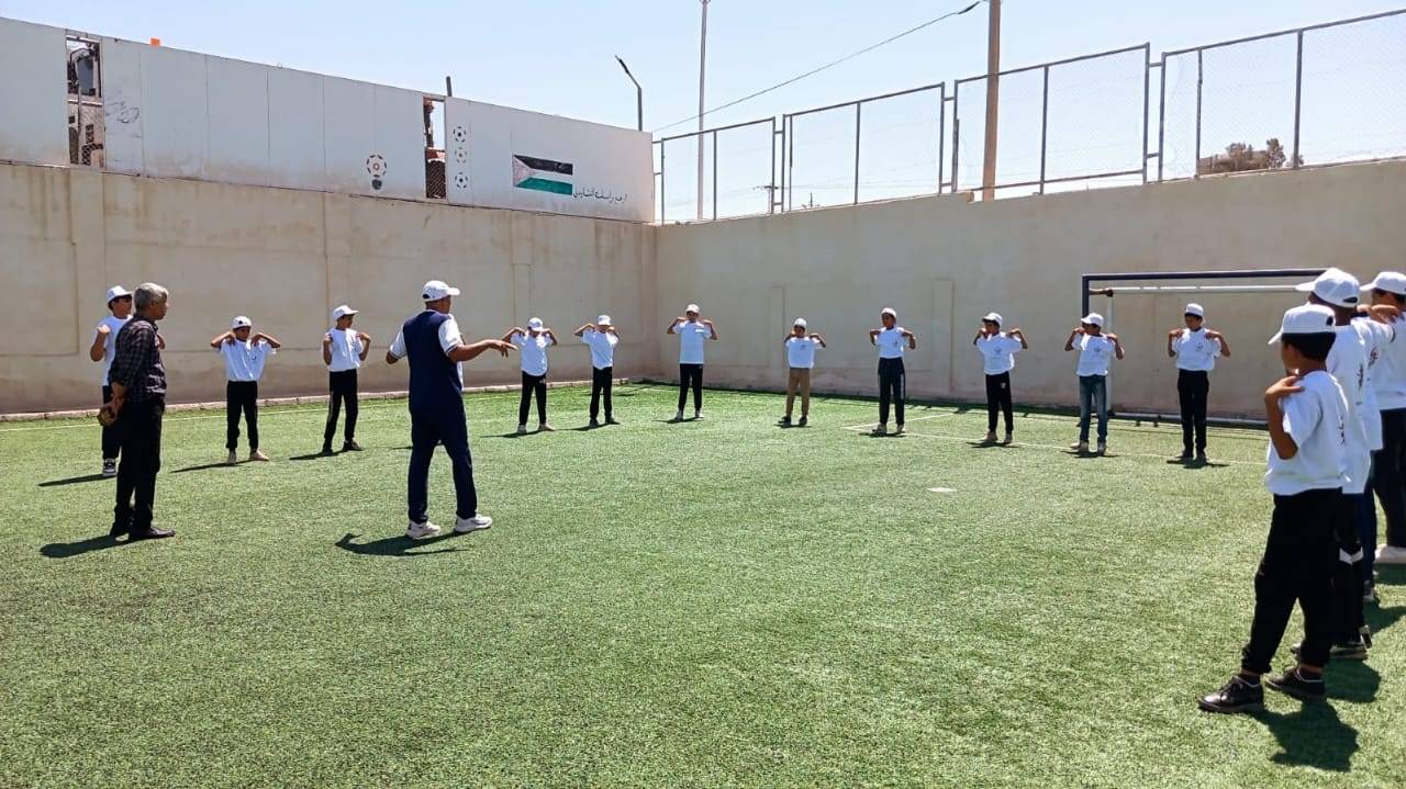 انطلاق معسكر النشاط الرياضي والبدني في مركز شباب وشابات الظليل