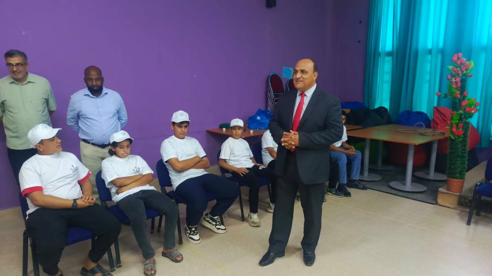 انطلاق معسكر النشاط الرياضي والبدني في مركز شباب وشابات الظليل