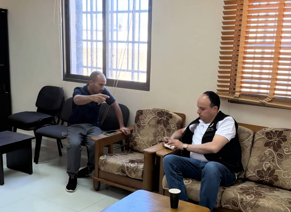 وزير الشباب يتفقد مراكز الشباب في البادية الشمالية الشرقية 