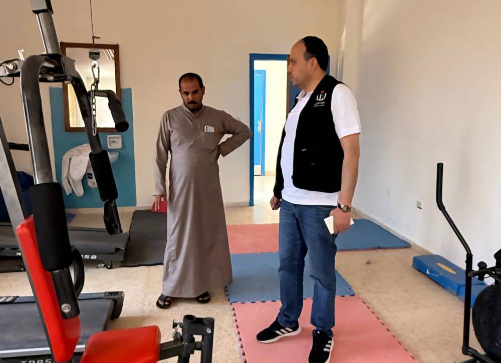 وزير الشباب يتفقد مراكز الشباب في البادية الشمالية الشرقية 