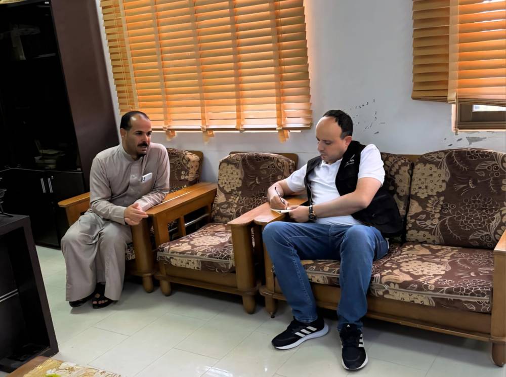 وزير الشباب يتفقد مراكز الشباب في البادية الشمالية الشرقية 